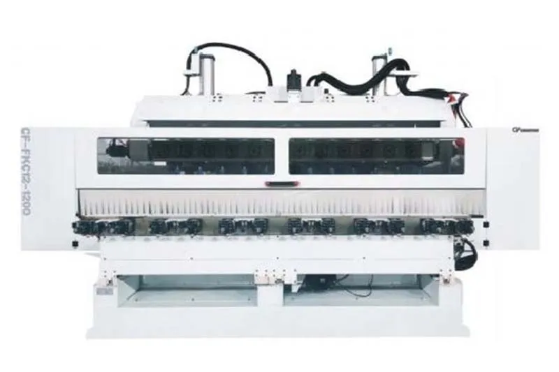 Centro de mecanizado CNC de 5 ejes, con 8 cabezales