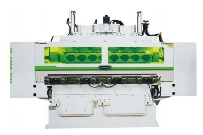 Centro de mecanizado CNC de 5 ejes, con 8 cabezales