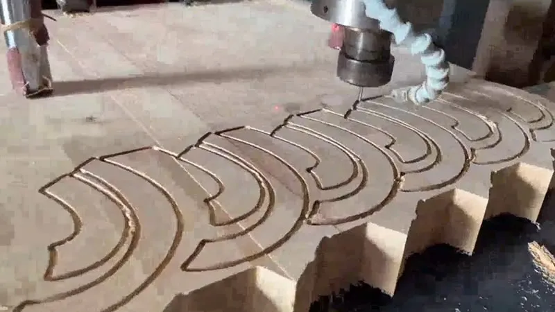 Cortadora CNC de madera de alta precisión