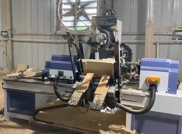 Línea de producción de muebles de madera maciza (capacidad: más de  3000+ unidades/mes)