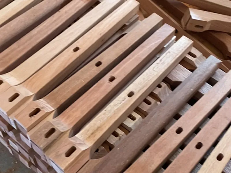 Línea de producción de muebles de madera maciza (capacidad: más de 5000 unidades/mes)